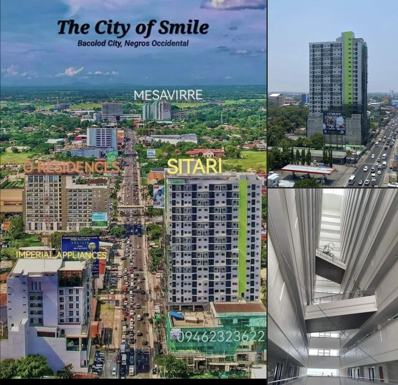 Sitari Condo For Sale and Commercial Spaces For Rent along Lacson Bacolod