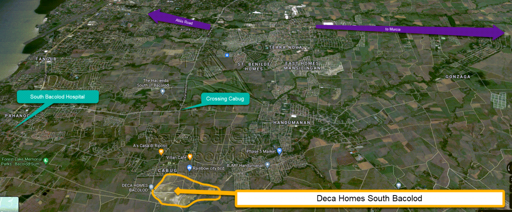 Vicinity Map Deca Homes