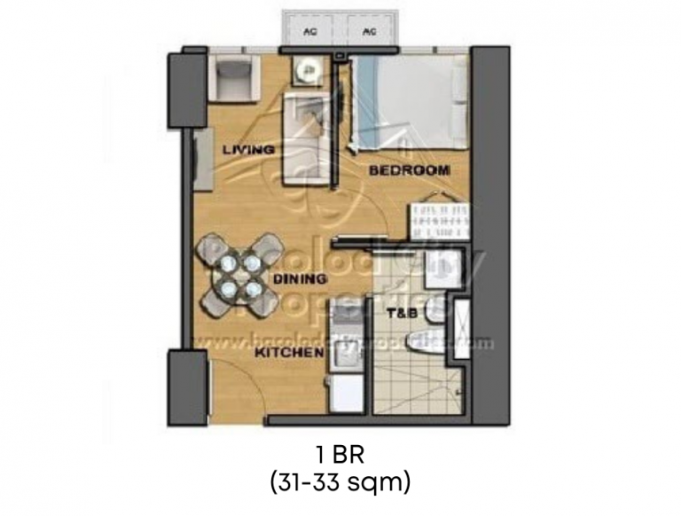 Amaia Steps 1BR Unit