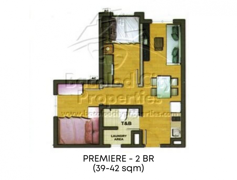 Amaia Steps 2BR Unit