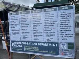 Corazon Hospital Doctors Schedule Outpatient Department
