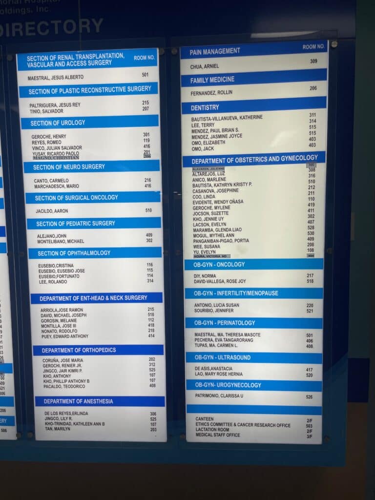 Riverside Bacolod Hospital List of Doctors _ IMG_9518