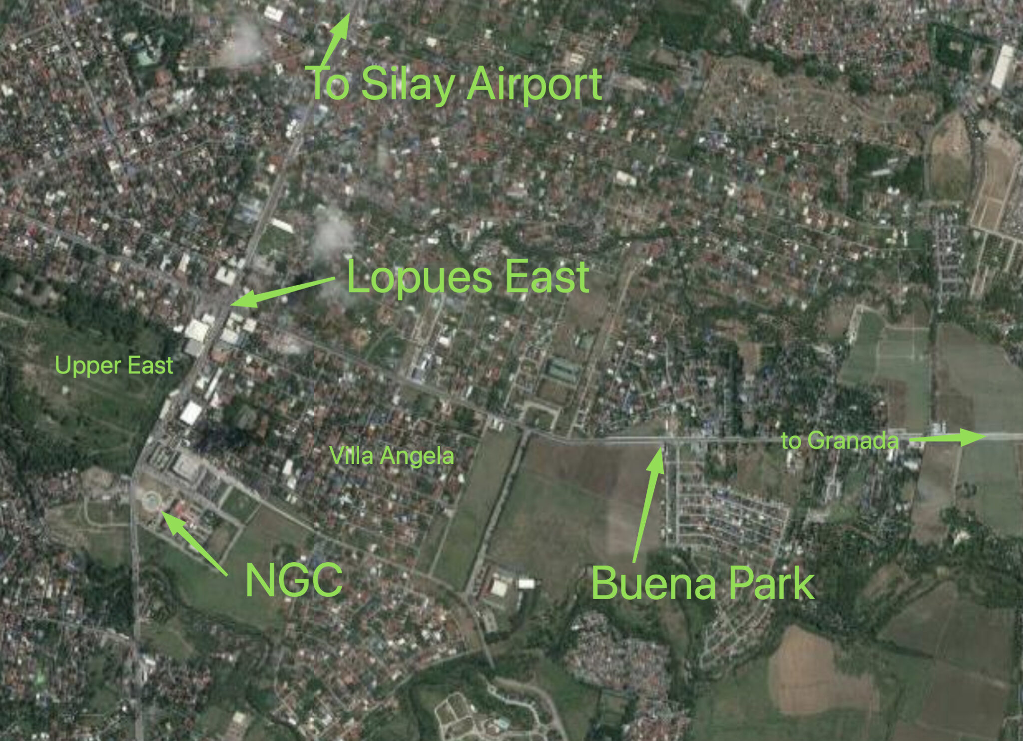 RFO Houses in Bacolod East (Villa Angela, Buena Park etc.) Bacolod