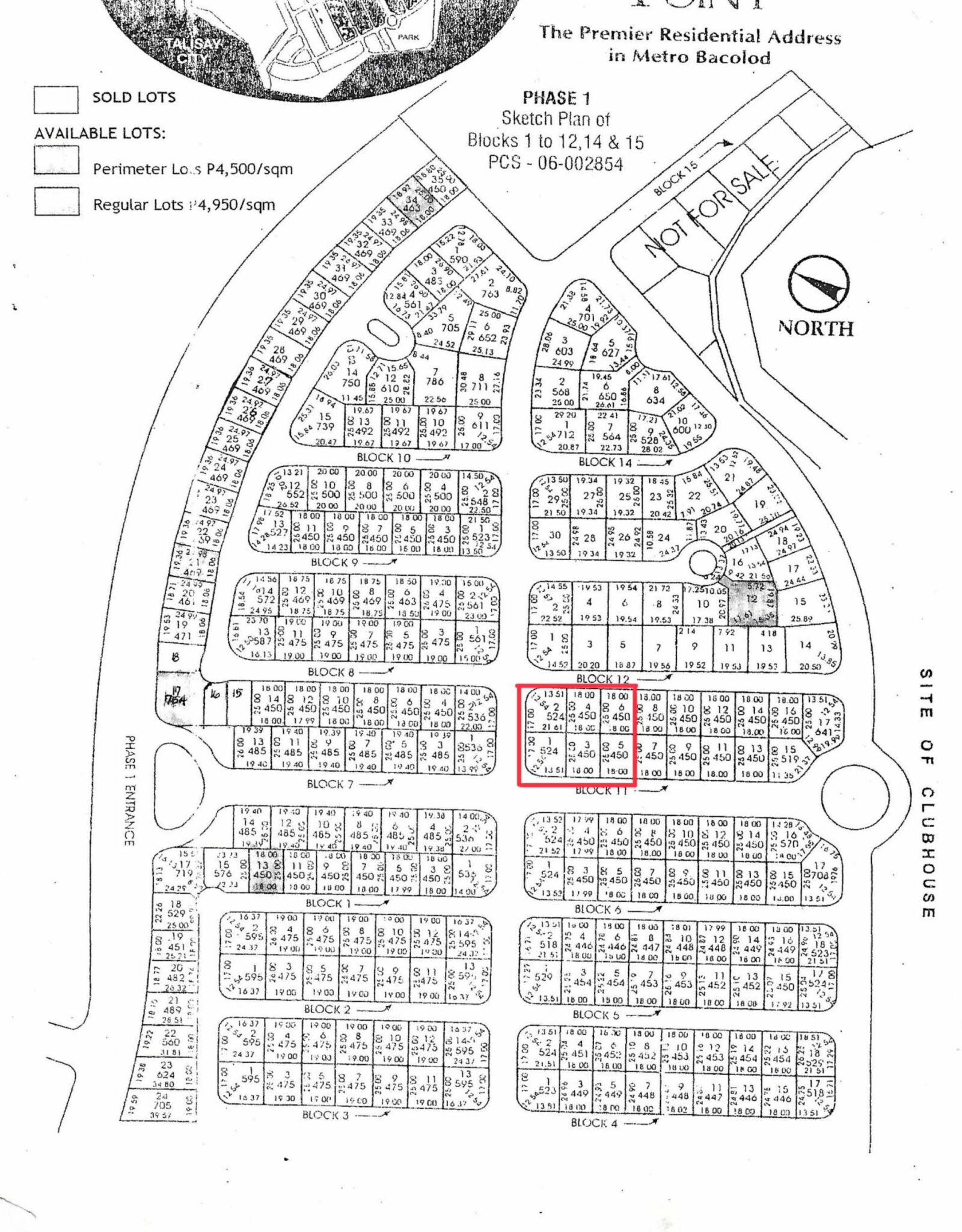 Lots in Ayala North Point for Sale