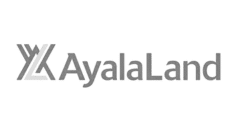 ayala land logo bw