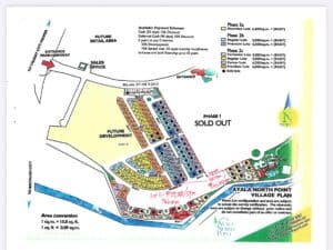 500 and 566sqm lot in Ayala North Point